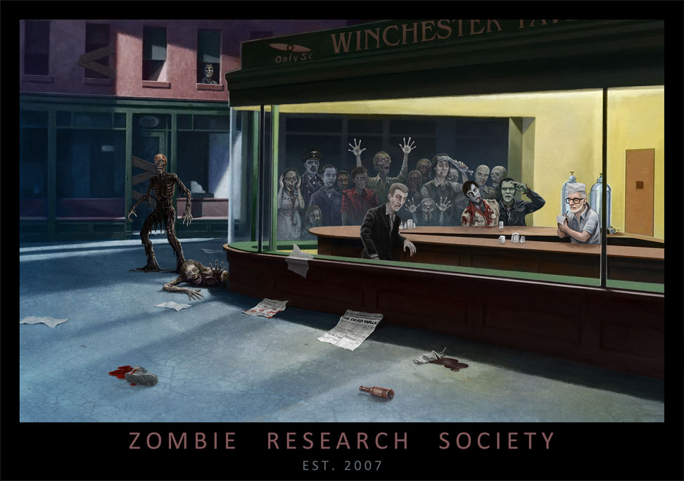 Site "Zombie Research Society", Poster (c) 2015 http://zombieresearch.org